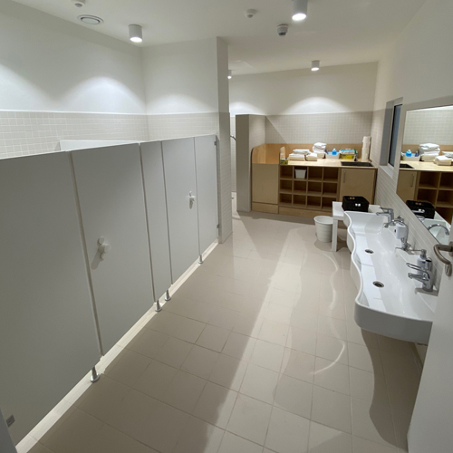 Waschraum Kindergarten